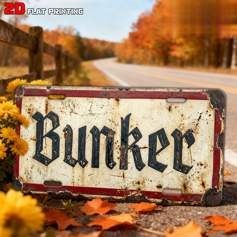 Винтажная вывеска «Bunker Fun» – обзор и цена Outdoor Furniture Metal