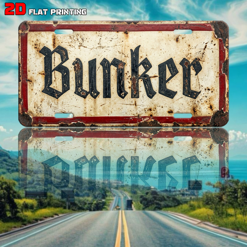 Винтажная вывеска «Bunker Fun» – обзор и цена Outdoor Furniture Metal